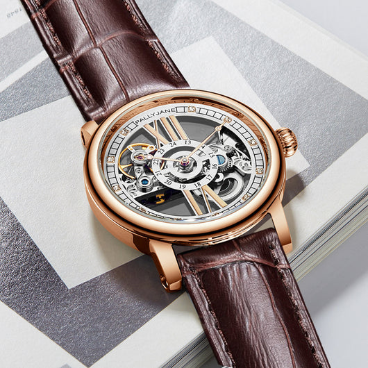 Reloj Mecánico Automático para Hombre con Cristal de Zafiro - Image 6