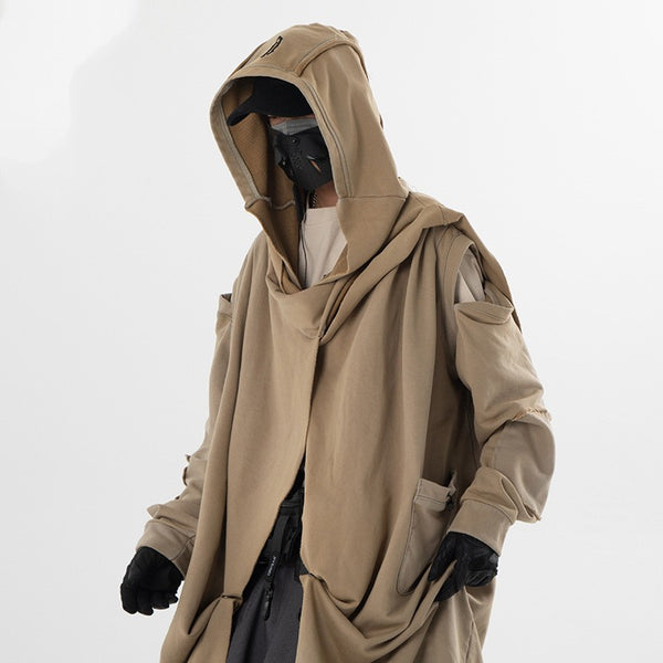 Sudadera Deportiva con Capucha Holgada para Trabajo