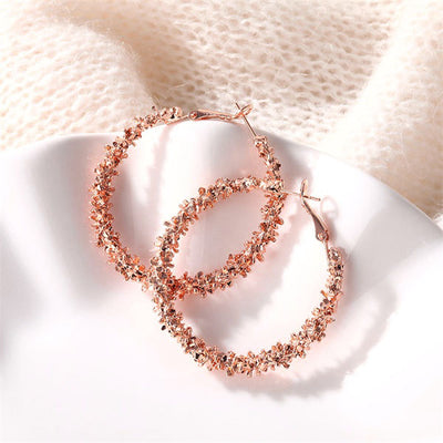 Aretes de Perla Redonda Dorados para Mujer - Image 15