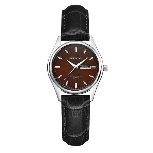 Reloj Dual Calendario para Hombre y Mujer Resistente al Agua Cuarzo Preciso - Image 46