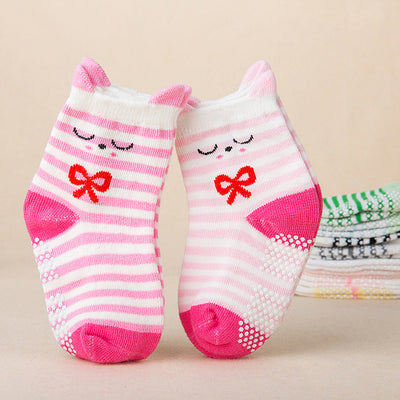 2 Pares de Calcetines de Algodón para Bebé con Diseños de Animales en 3D - Image 6