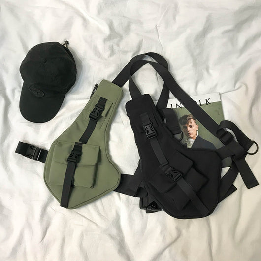 Bolsa Bandolera Hip-hop Coreana para Hombre - Image 14