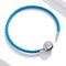 Pulsera de Plata Esterlina S925 Bicolor Trébol de Cuatro Hojas