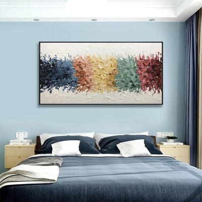 Cuadro Abstracto Moderno al Óleo - Arte de Pared Texturizado para Decoración del Hogar - Image 5
