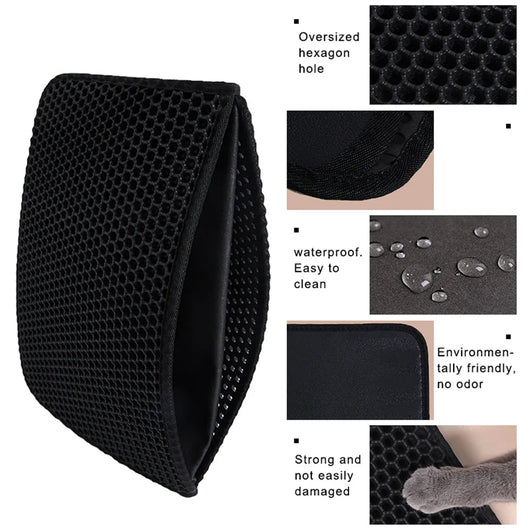 Tapete Absorbente Impermeable para Arenero de Gatos - Doble Capa EVA - Image 16
