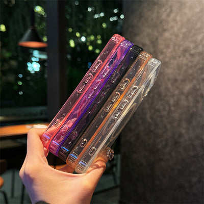 Funda Transparente con Diseño Galaxia y Imanes Integrados - Image 7