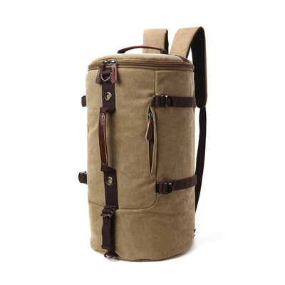 Bolsa Cilíndrica Multifuncional para Hombre - Mochila de Viaje 3 en 1 - Image 10