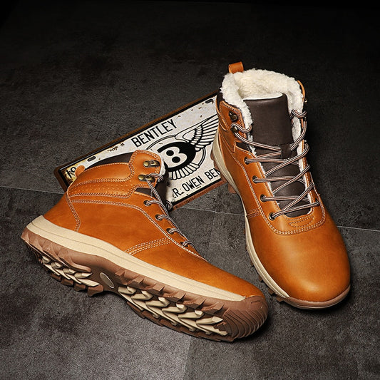 Botas de Senderismo con Forro Térmico y Algodón Premium