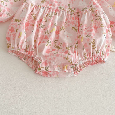 Mameluco Floral para Bebé Diseño Conejito - Image 23