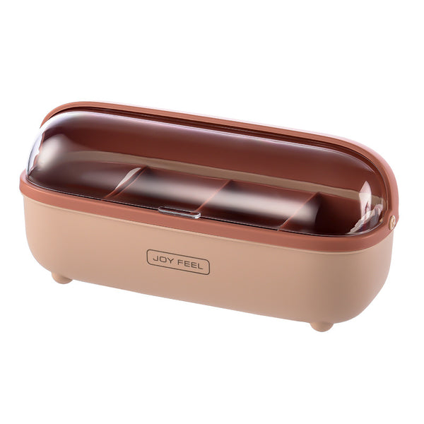 Organizador de Especias con Tapa - Caja de Almacenamiento para Cocina