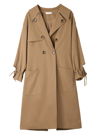 Chaqueta Cortaviento Khaki para Mujer - Abrigo Ligero Versátil - Image 10