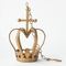 Candelabro de Corona Dorada para Bodas y Decoración del Hogar