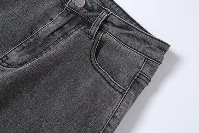 Pantalones Casuales de Cintura Alta con Pliegues y Abertura Lateral - Image 14