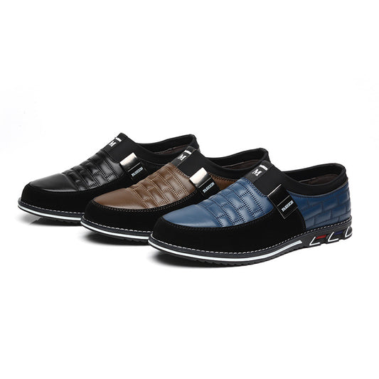 Zapatos de Cuero Estilo Business Casual Coreano para Hombre - Image 2
