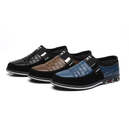 Zapatos de Cuero Estilo Business Casual Coreano para Hombre - Image 2