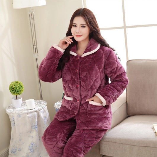 Pijamas de Franela y Algodón para Hombre y Mujer - Image 8