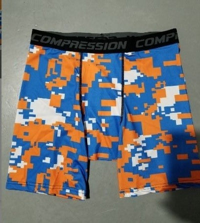 Pantalones Cortos de Compresión Camuflaje para Hombre - CrossFit y Fitness - Image 5