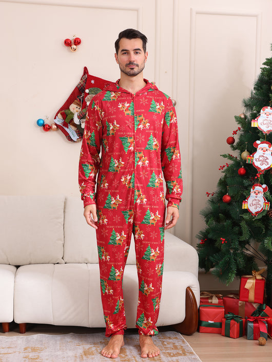 Conjunto Navideño Familiar de Pantalones Largos para Niños y Niñas - Image 29