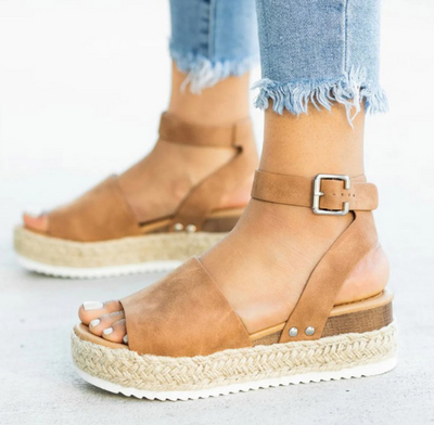 Sandalias de Cáñamo para Mujer con Suela Ligera y Cómoda - Image 24
