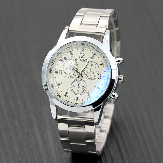 Reloj de Cuarzo para Hombre con Cristal Azul - Regalo de Moda Elegante - Image 14