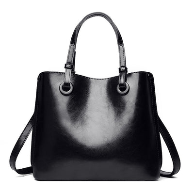 Bolso Coreano de Cuero Suave con Gran Capacidad - Image 10