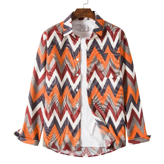 Camisa Étnica Holgada Talla Plus - Estilo Casual Versátil - Image 14