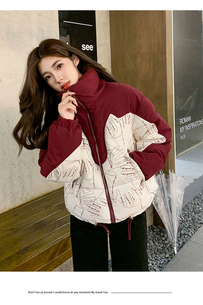 Abrigo Bread Multicolor Estilo Coreano Tendencia - Image 19
