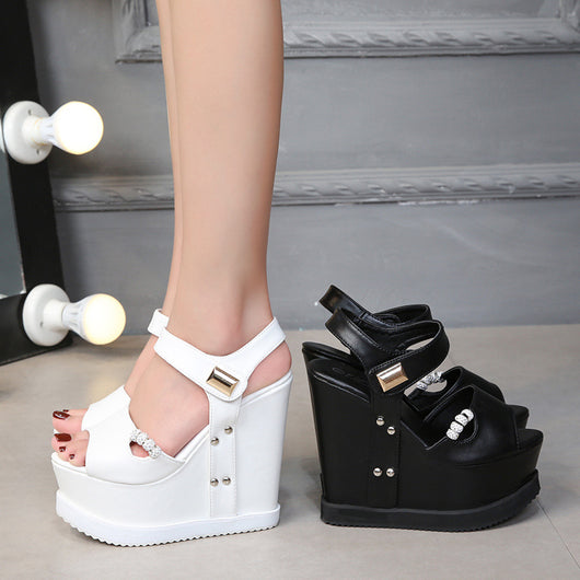 Sandalias de Cuña con Plataforma - Image 4