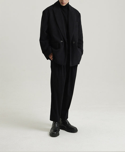 Saco de Pana Gruesa Combinada para Hombre - Image 11