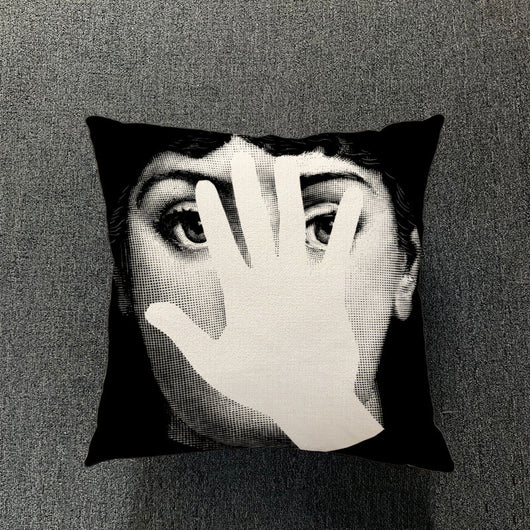 Funda de Almohada de Algodón y Lino para Sala de Estar - Image 47