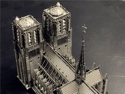 Puzzle Metálico 3D Catedral Notre Dame de París - Image 12