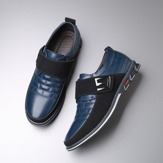 Zapatos de Cuero para Hombre con Cierre de Velcro y Bordado Casual - Image 13