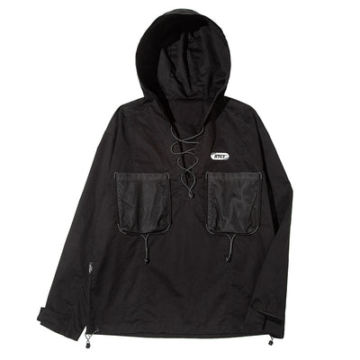 Sudadera Hoodie Suelta con Múltiples Bolsillos para Hombre - Image 4