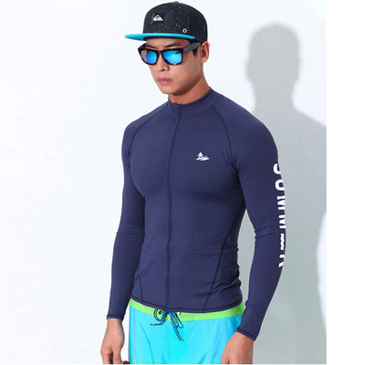 Traje de Baño Manga Larga con Protección Solar para Hombre - Image 8