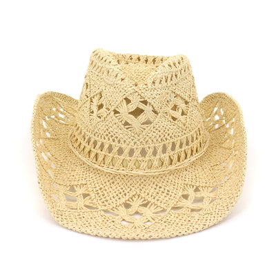 Sombrero Vaquero de Paja para Viajes - Protección Solar con Estilo Occidental - Image 8