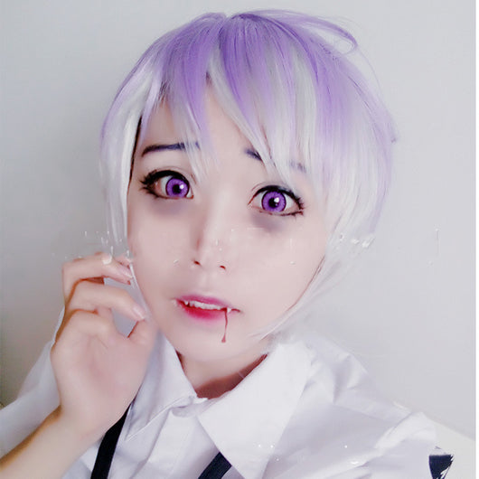 Peluca Cosplay Degradado de Colores
