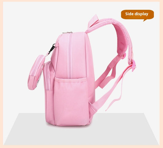Mochila Escolar Infantil con Protección de Columna y Monedero de Dibujos Animados - Image 37