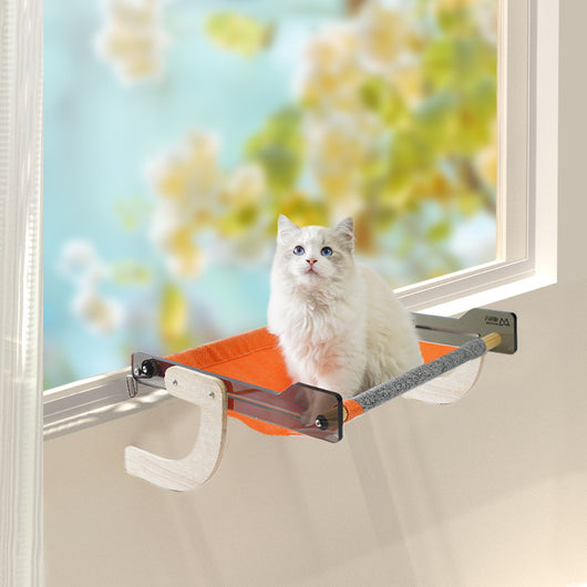 Hamaca Acrílica Ajustable para Mascotas - Descanso al Sol - Image 9