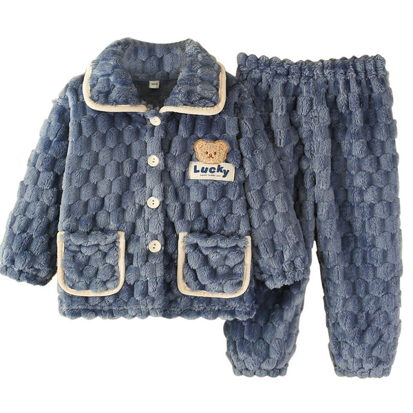 Pijamas Infantiles de Franela Otoño - Comodidad para Dormir