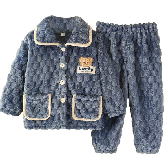 Pijamas Infantiles de Franela Otoño - Comodidad para Dormir