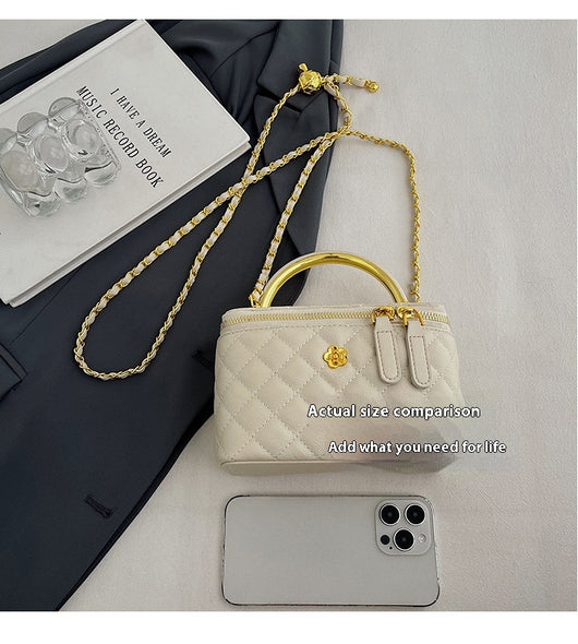 Bolso Mensajero de Moda Rhombus Chain para Mujer - Image 21
