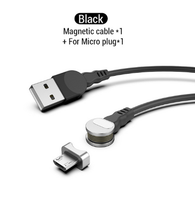 Cable de Carga Magnético Rotativo 3 en 1 - Compatible con Android, iPhone y USB-C - Image 7