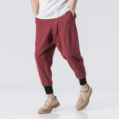 Pantalones de Algodón y Lino Japonés - Image 5