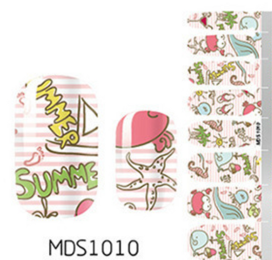Parches de Uñas Decoradas Listos para Aplicar - Image 13
