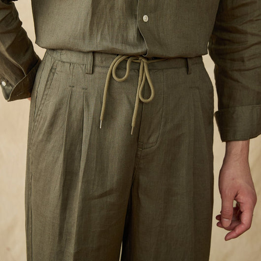 Pantalones Casuales con Cintura Elástica para Hombre - Comodidad de Verano - Image 9