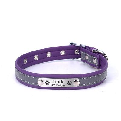 Collar Reflectante de Microfibra para Perros y Gatos Pequeños y Medianos - Image 18