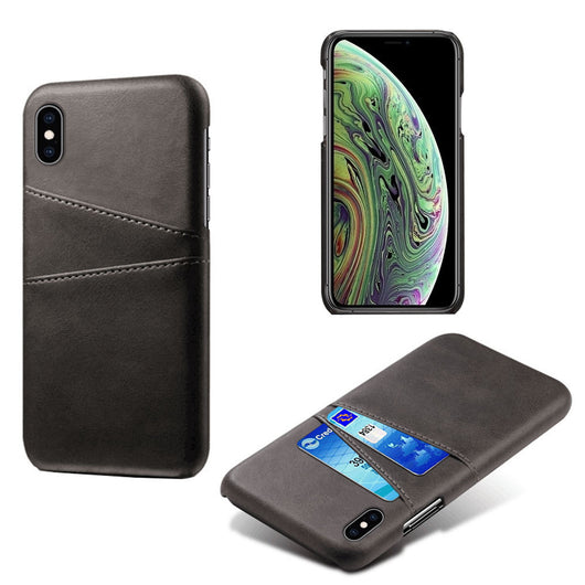 Funda Protectora con Ranura para Tarjetas Compatible con iPhone XS - Image 5
