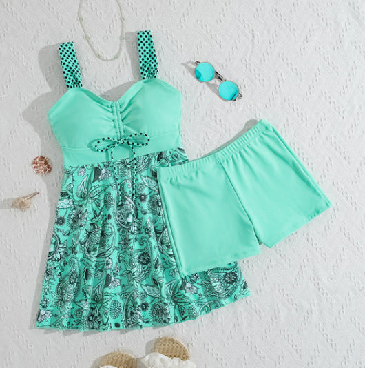 Traje de Baño Deportivo con Falda Conservadora para Mujer - Image 14