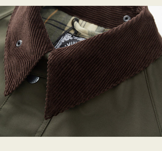 Chaqueta Trench Vintage Bedale en Cera - Estilo Clásico Inglés - Image 14