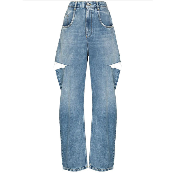 Jeans de Corte Moderno con Lavado Artesanal - Primavera Verano